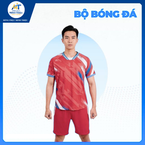 Bộ bóng đá đỏ trắng