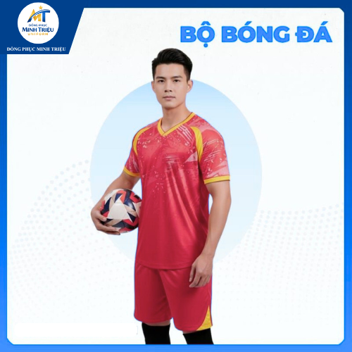 Bộ bóng đá đỏ vàng